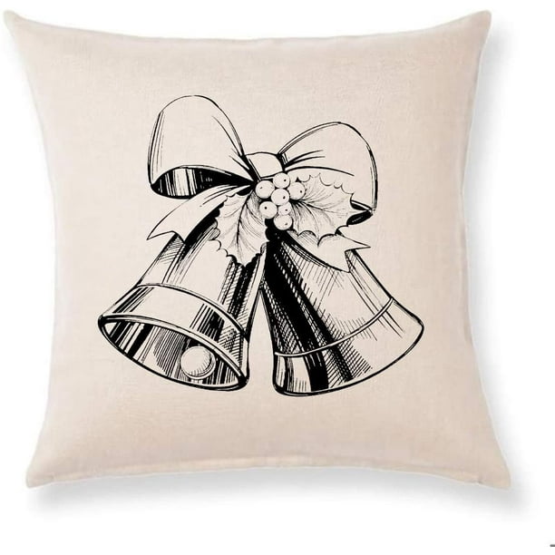 Holiday Antlers Holiday Throw Pillow by Arte of Décor Decorative Pillow Holiday Antlers Holiday Throw Pillow by Arte of Décor Decorative Pillow